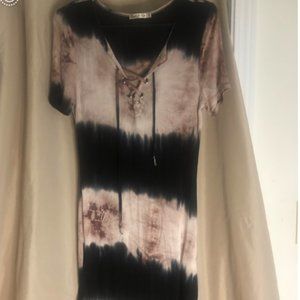 Tye-dye T-shirt Dress